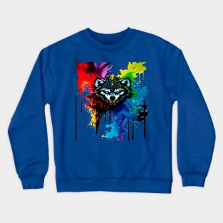 Lobo feroz Crewneck Sweatshirt